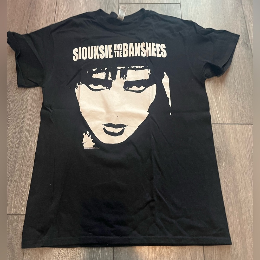 Siouxsie and the Banshees shirt Gildan Black Heavy Cotton T-Shirt size medium